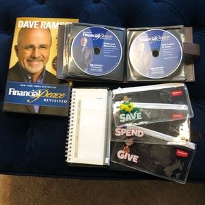 Dave Ramsey book and teaching dvds.